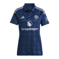 Echipament fotbal Manchester United Casemiro #18 Tricou Deplasare 2024-25 pentru femei maneca scurta